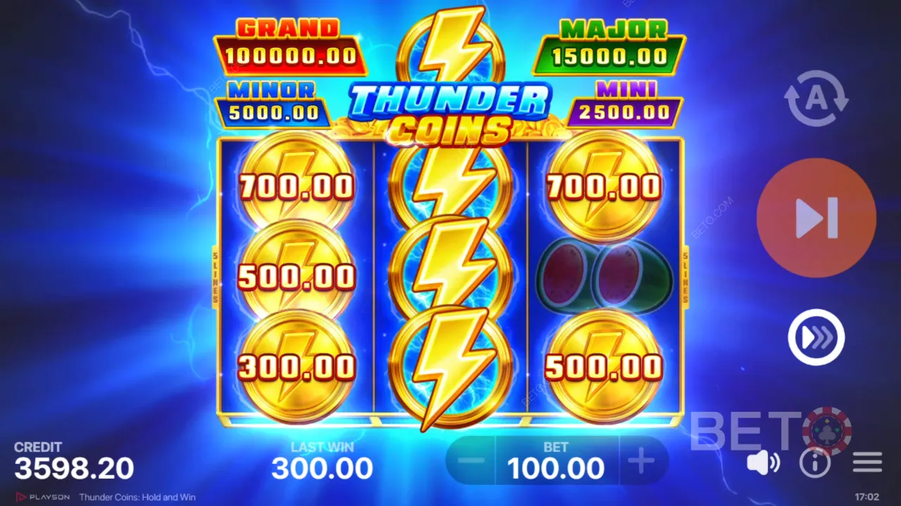 obrazy Thunder Coins: Hold and Win Kasyno